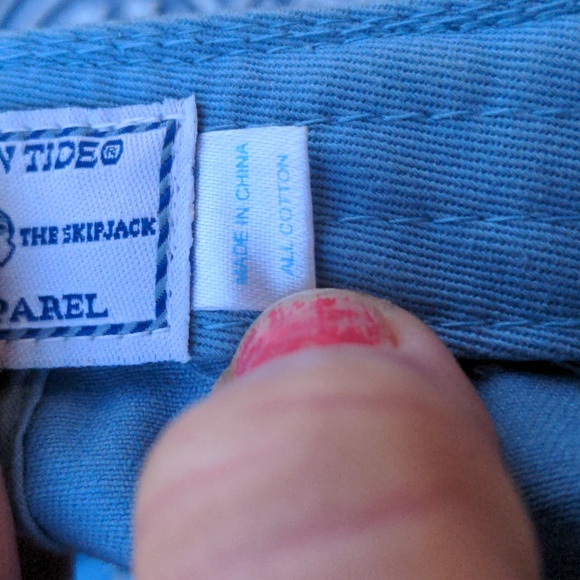 Southern Tide Blue Original Skipjack Six Panel Cotton Ball Cap Embroider… - Picture 9 of 12